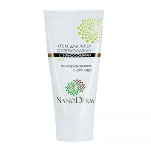 Крем Nanoderm для лица суперколлаген с наносомами 55+
